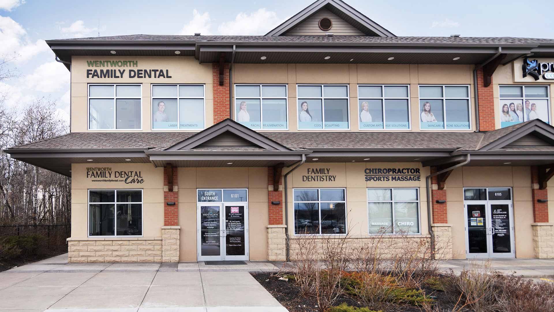 Clinic Exterior | Wentworth Family Dental | General & Family Dentist | SW Calgary