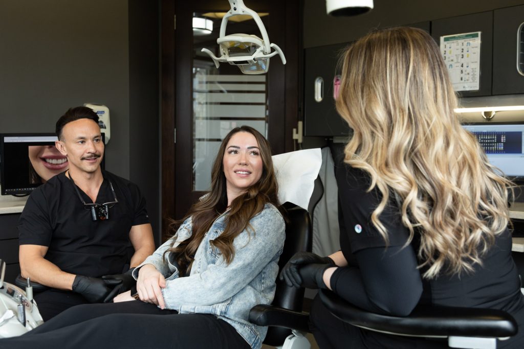 Dr. Jeff Wakeford with Patient | Wentworth Family Dental | General & Family Dentist | SW Calgary