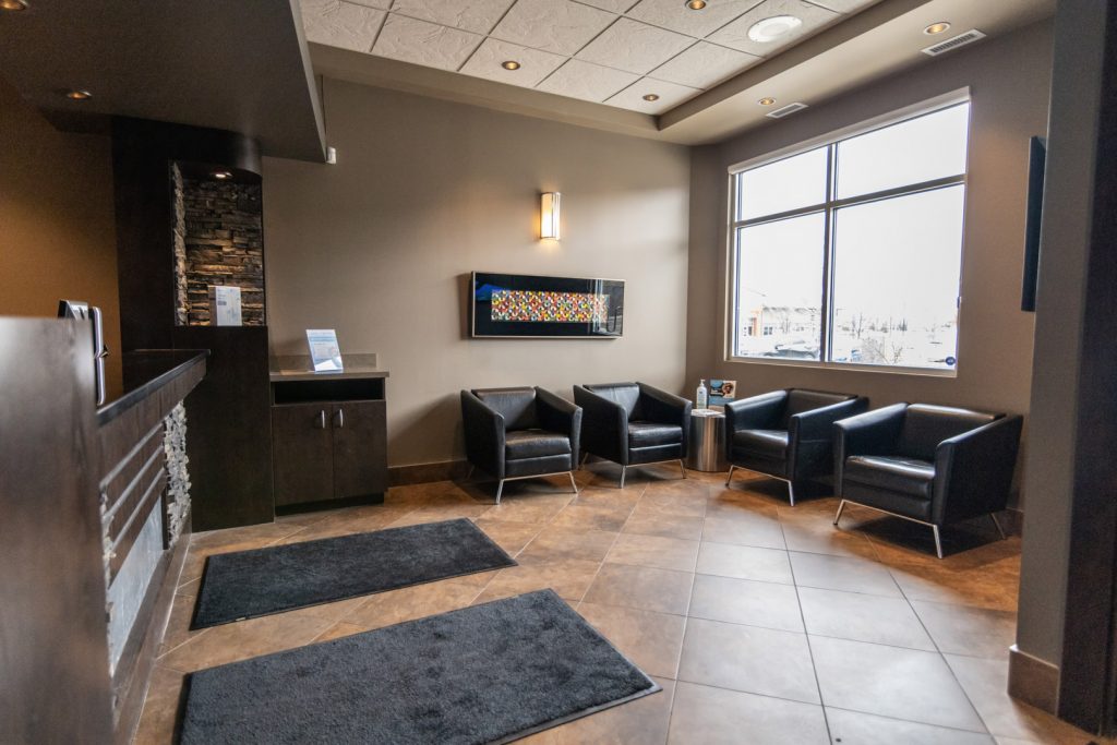 Warm & Inviting Waiting Area | Wentworth Family Dental | General & Family Dentist | SW Calgary