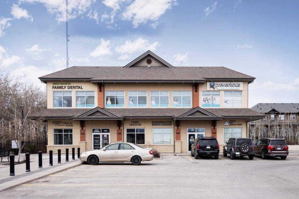 Building Exterior | Wentworth Family Dental | General & Family Dentist | SW Calgary